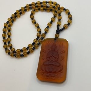 New Glass Buddha Bar Necklace